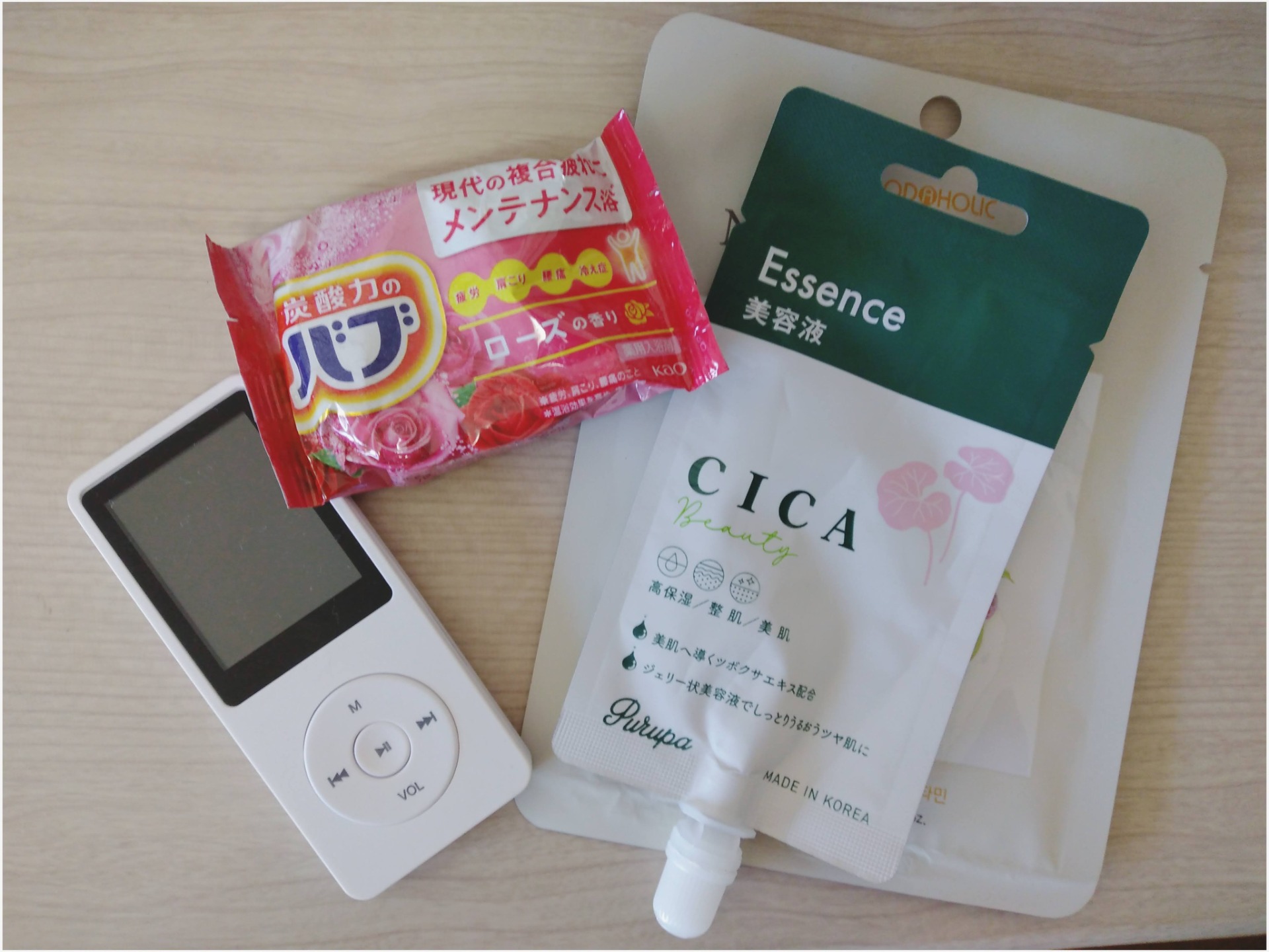 ↑私のバスタイムセットです✨